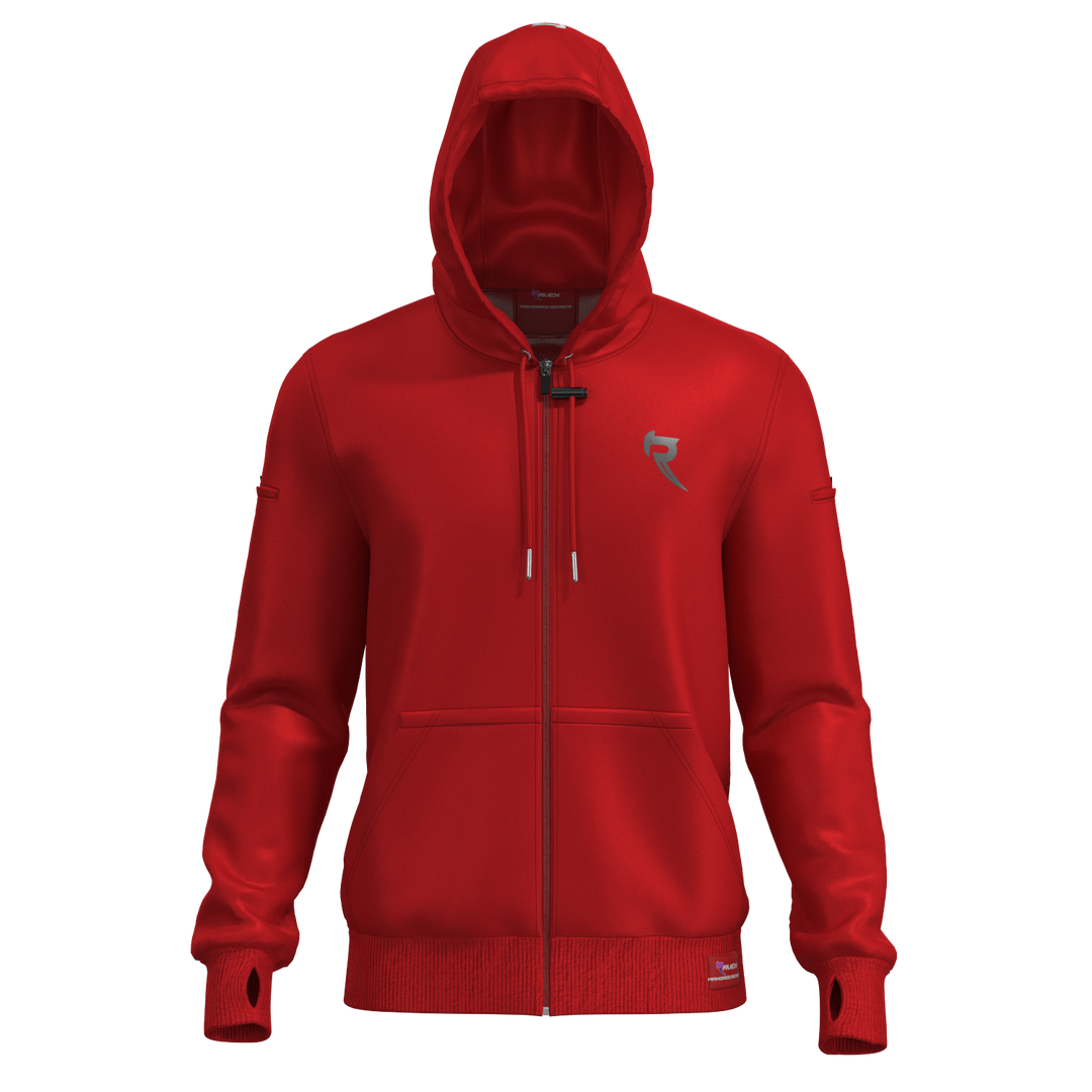 LACUNA Full-Zip Armored Hoodie