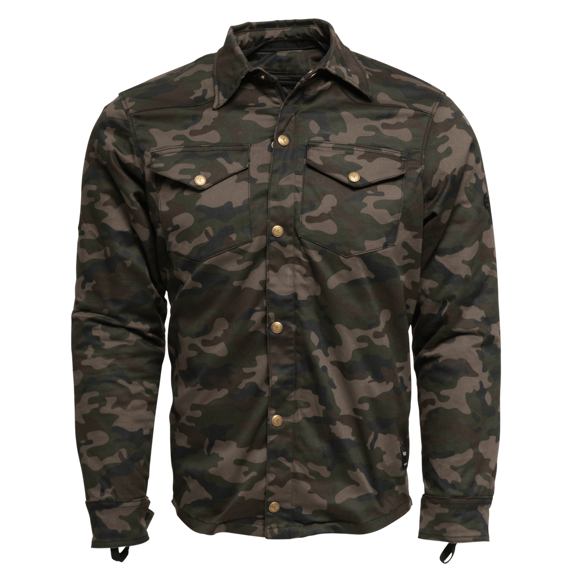 Rad 100% Cotton Dark Camouflage Military Jacket Hunting Shirt Jacket