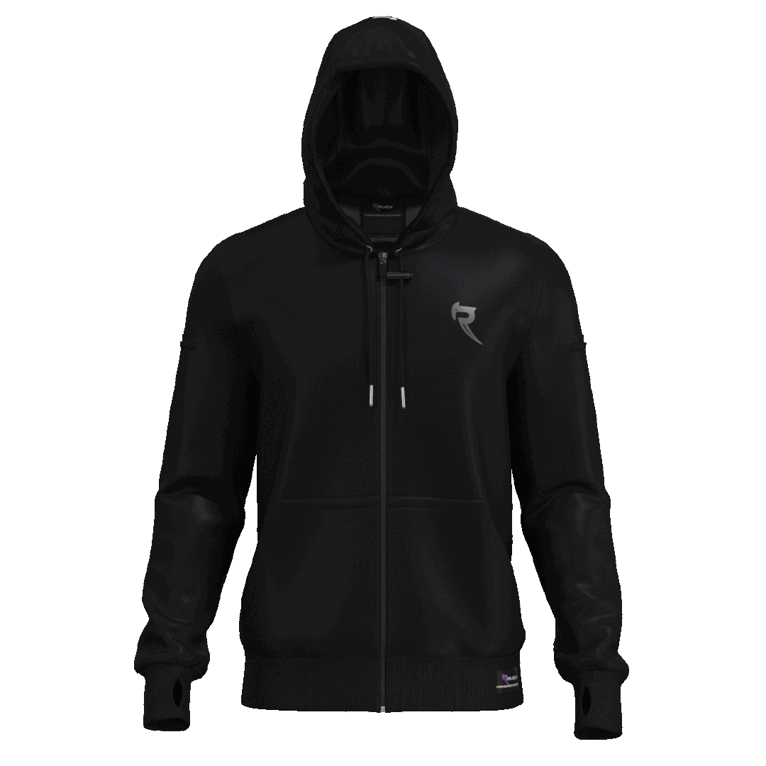 LACUNA Full-Zip Armored Hoodie