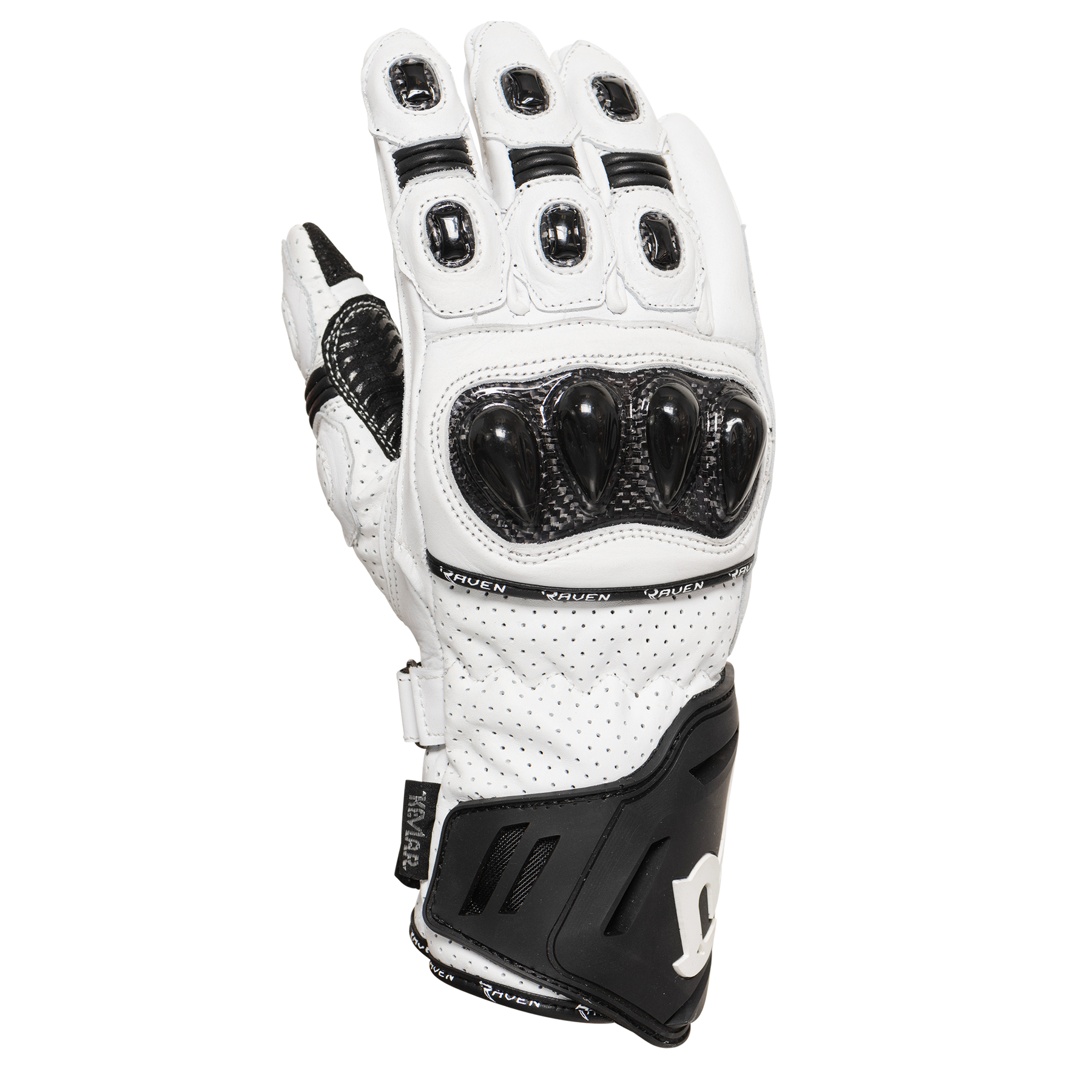 White motorbike deals gloves