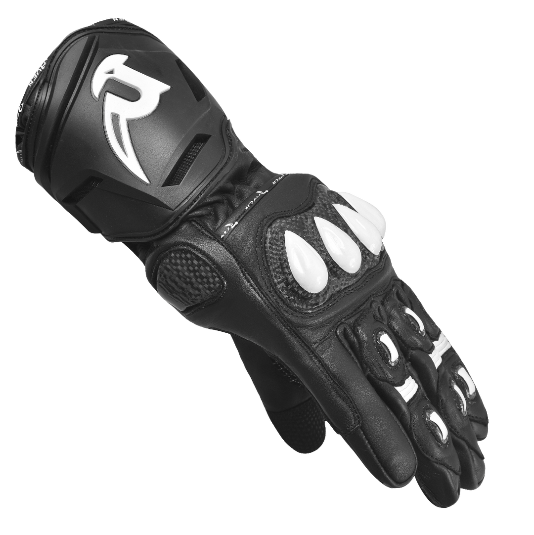 B:O:S Rain Winter Motorcycle Gloves For Men – Thermal, Black, Velcro Closure