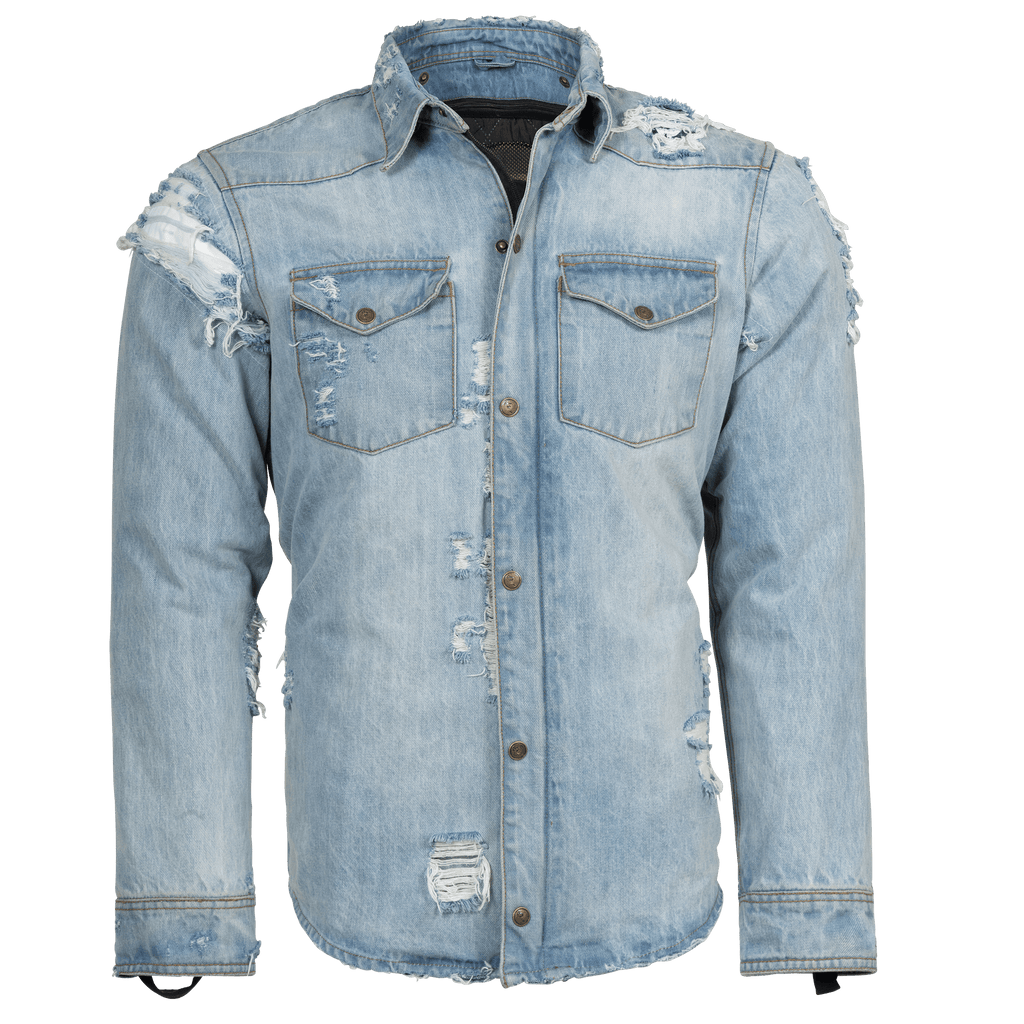 リドム SILK DENIM MORTORCYCLE COAT RAVEN Moto - Motorcycle Jackets | 