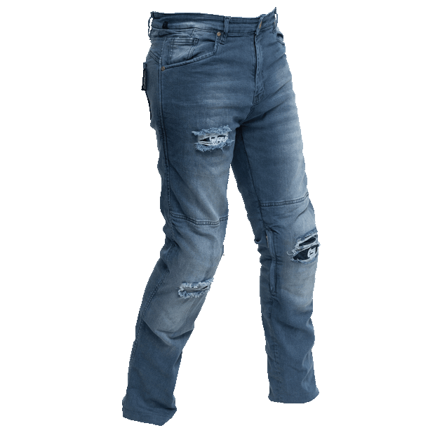 Adjustable Motorcycle Riding Jeans Armor Motorcycle Pants Zip Adjustment,  Can Be Tucked Into Shoes (Color : Black, Size : 3X-Large)