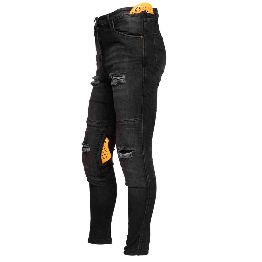 RAVEN Moto - Motorcycle Jeans | Women's High-Waisted REVOLT RAVEN Moto - Motorcycle Jeans | Women's High-Waisted REVOLT