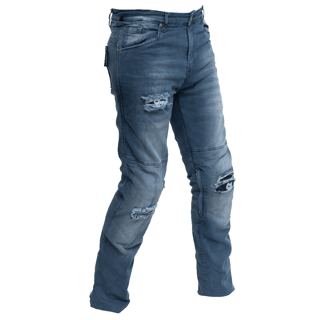 REVOLT Ripped Armored Jeans