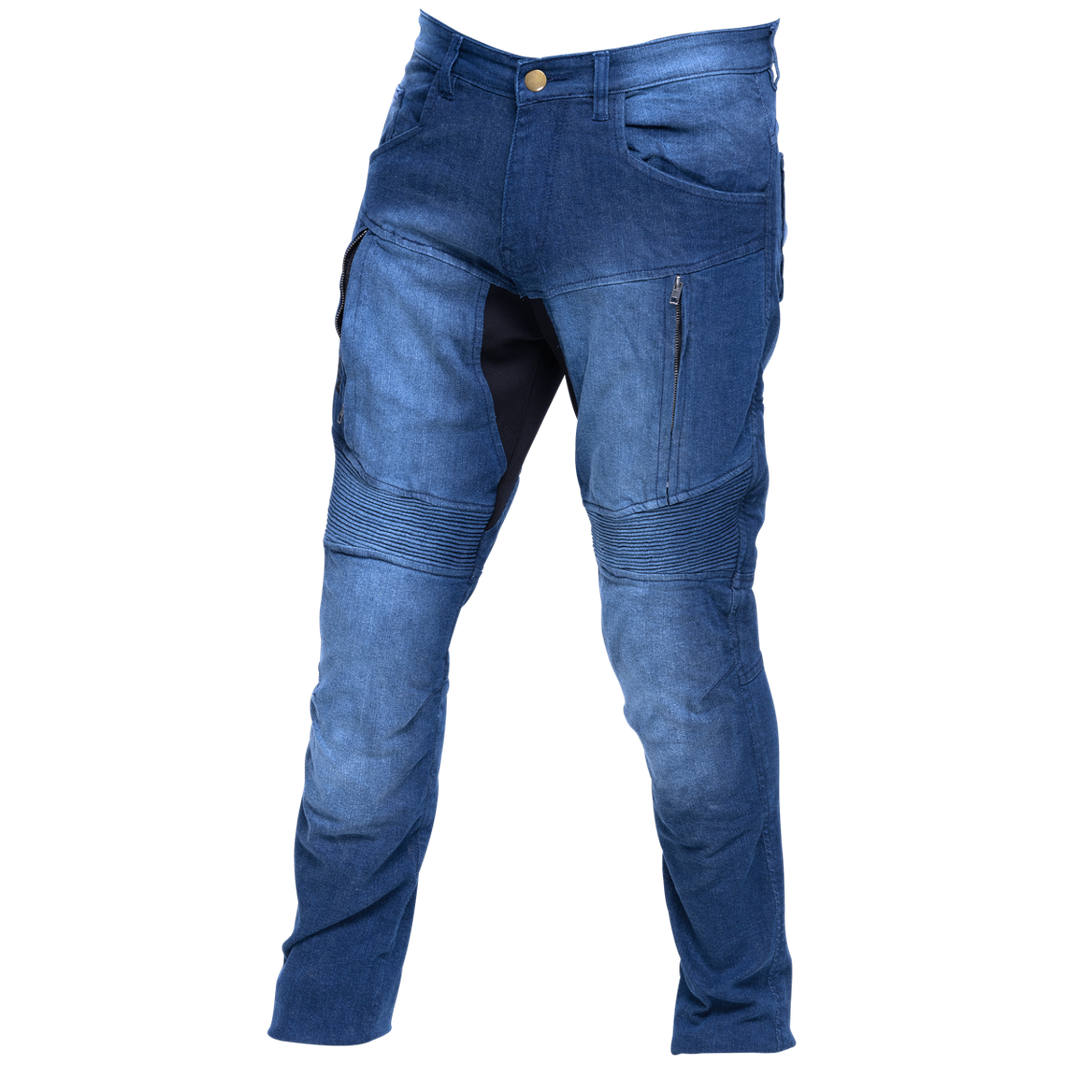 RAVEN Moto Denim Armored Motorcycle Jeans with CE Level 2 Protection