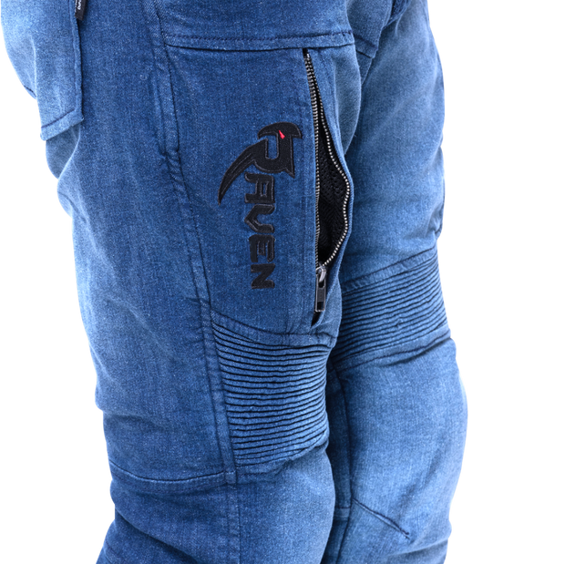 Blue 2025 motorcycle pants