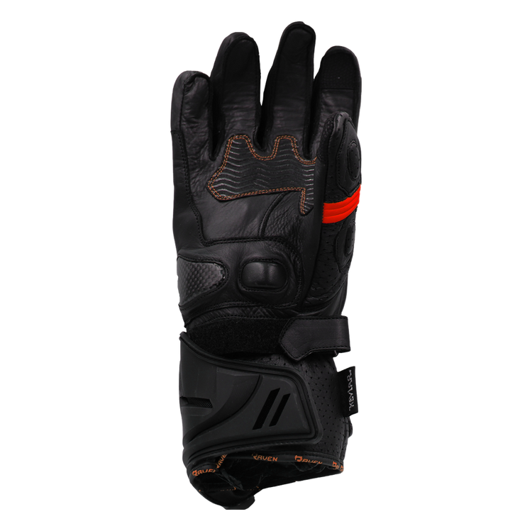 RAVEN Moto ENVY Motorcycle Leather Gauntlet Race Glove