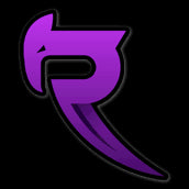 Purple R Sticker