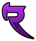 Purple R Sticker
